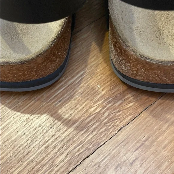 Birkenstock Black Tokio Super Grip sandals 39 like new 8-8.5 - Picture 10 of 13